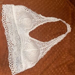 White aerie bralette